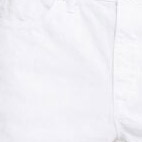 Camden Cuffed Crop in Eternal White