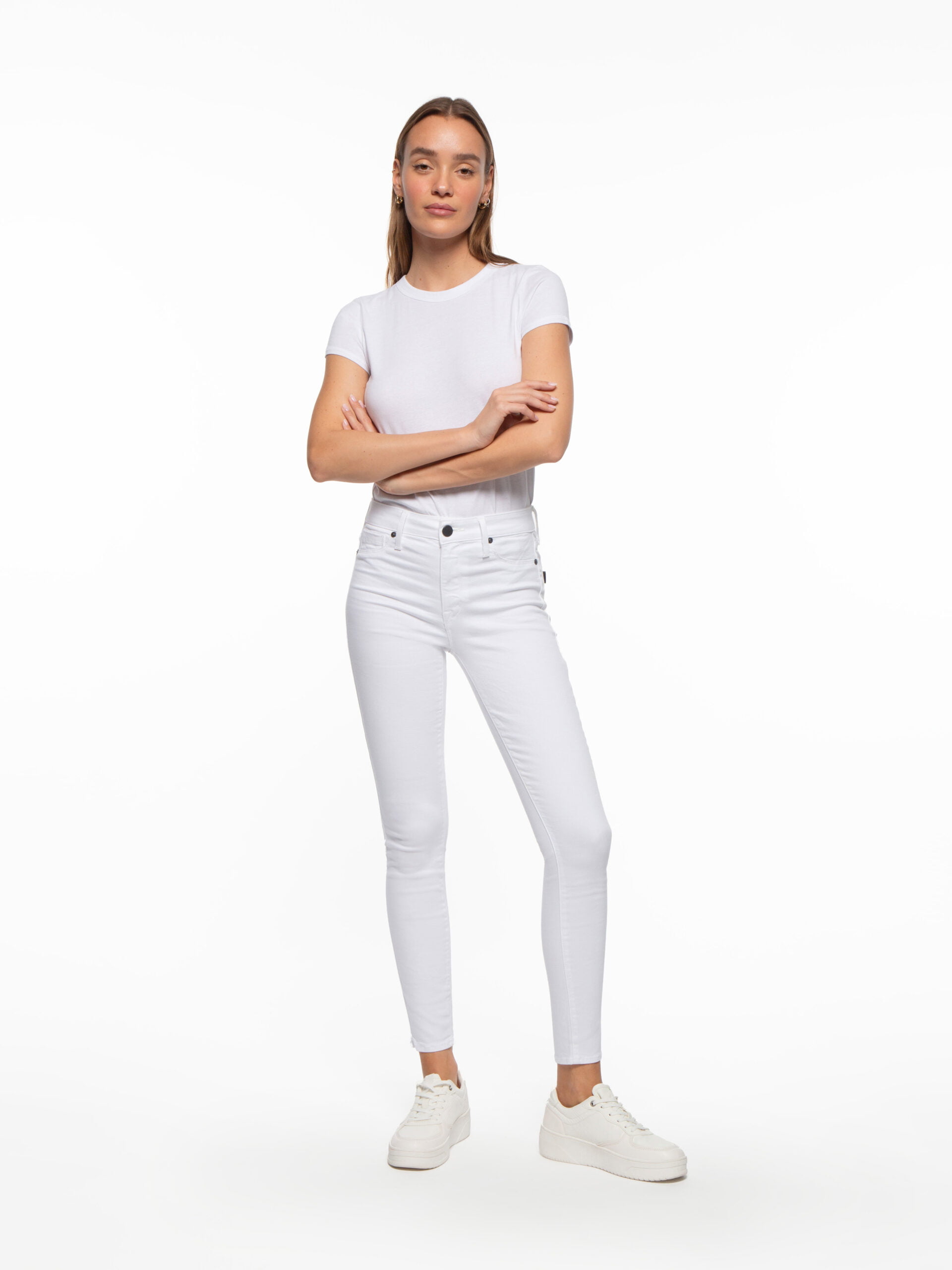 Bombshell Skinny in Eternal White