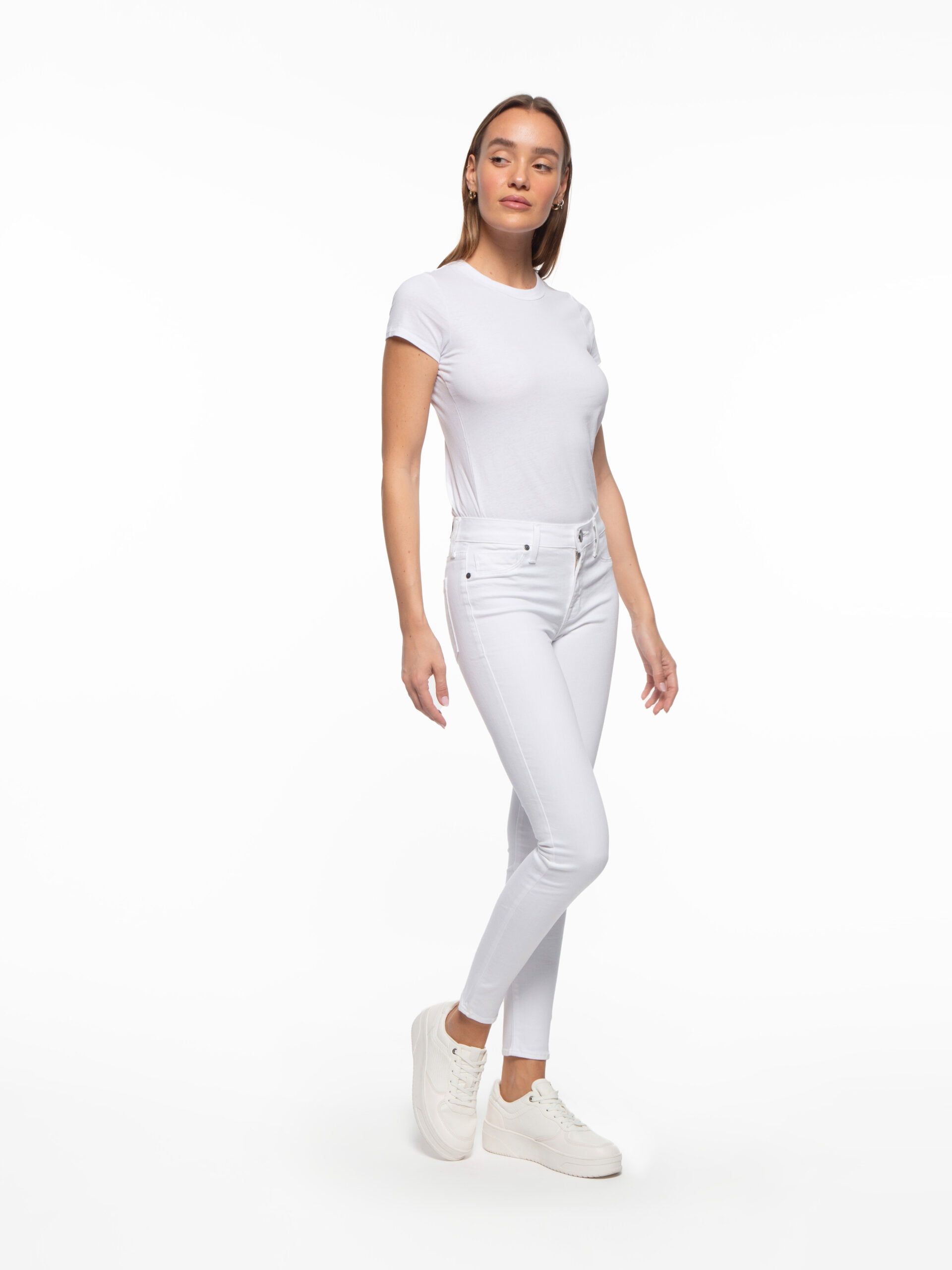 Bombshell Skinny in Eternal White