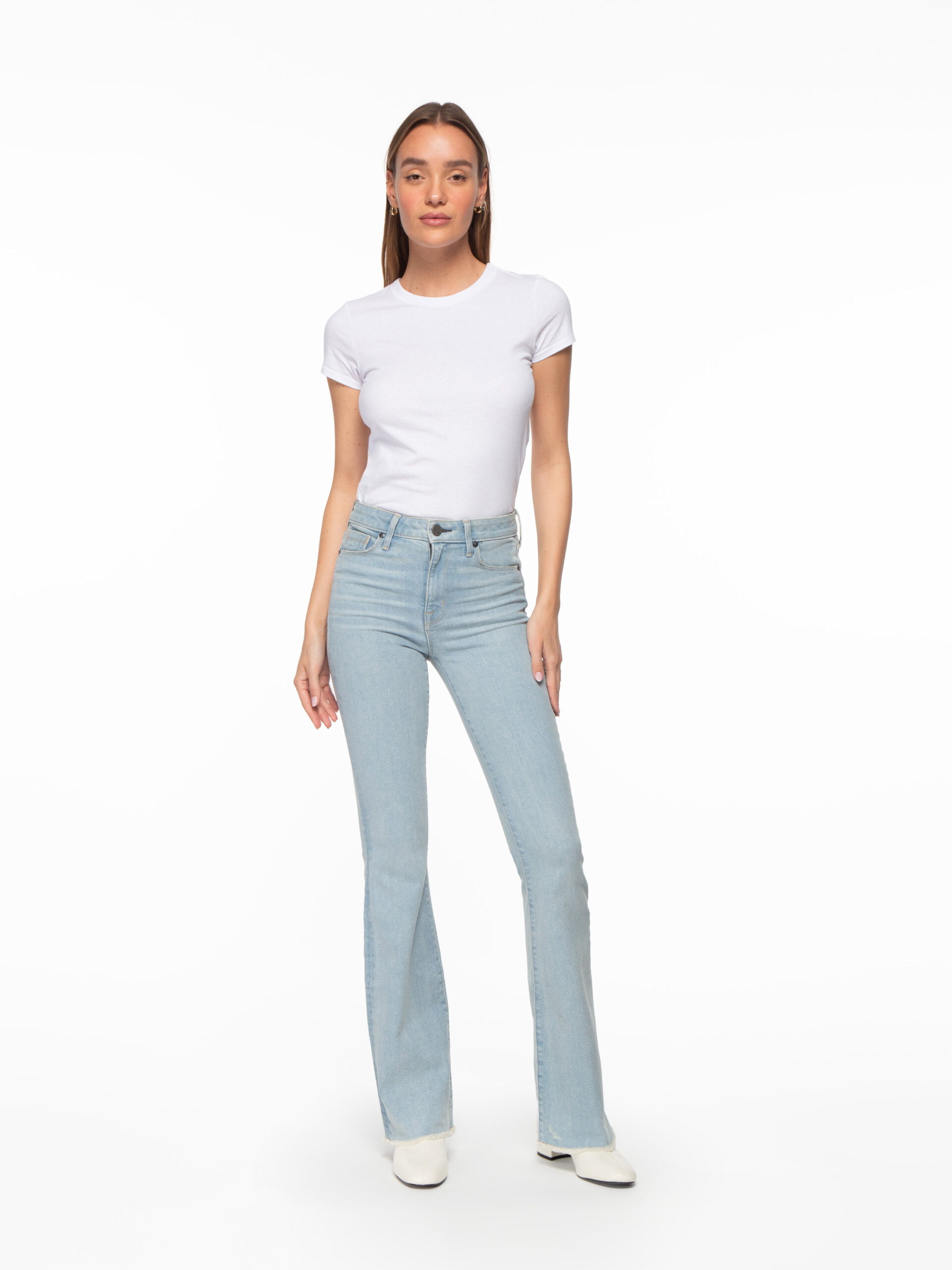 Bombshell Bell W/Raw Hem in Malibu