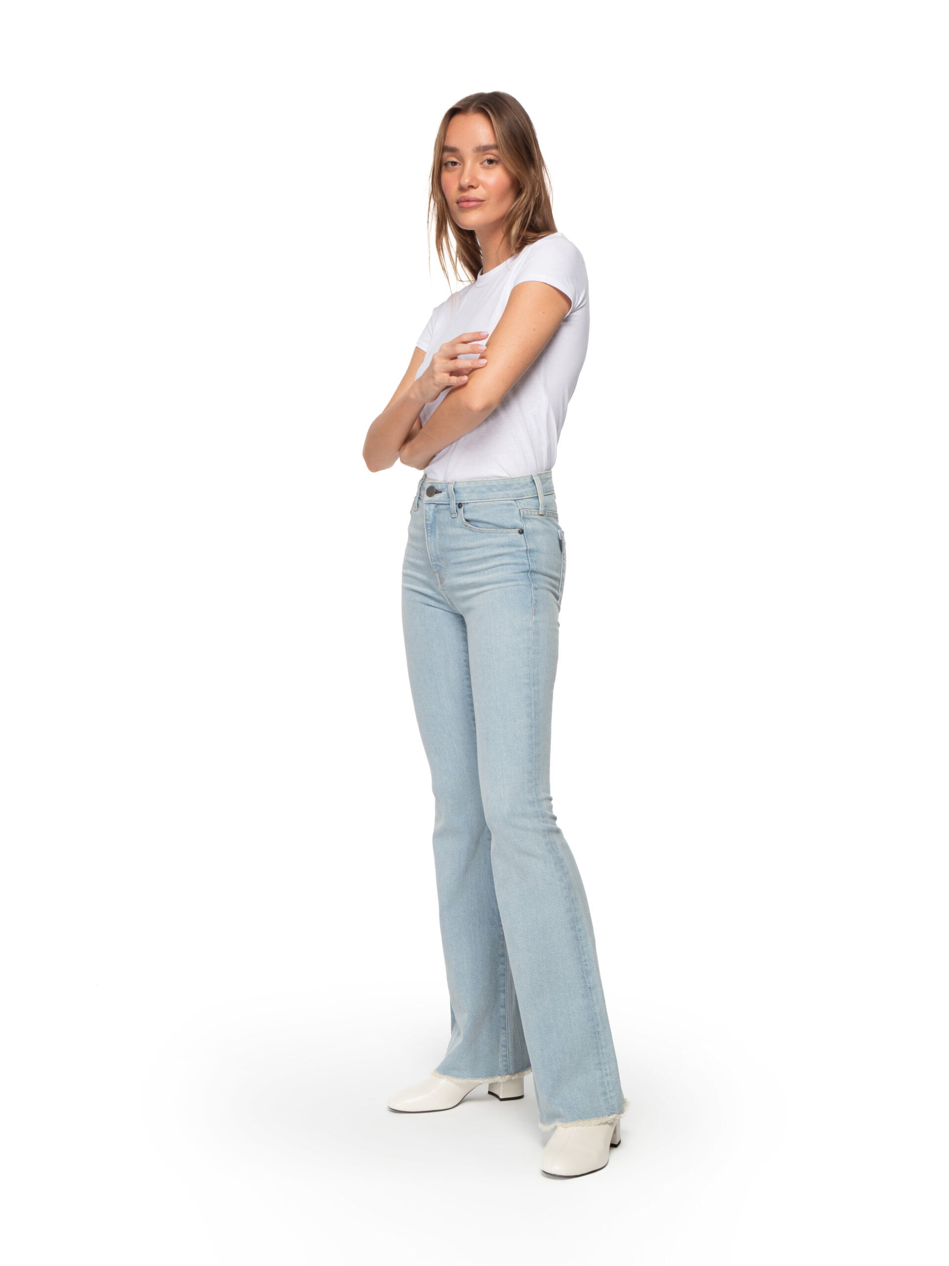 Bombshell Bell W/Raw Hem in Malibu