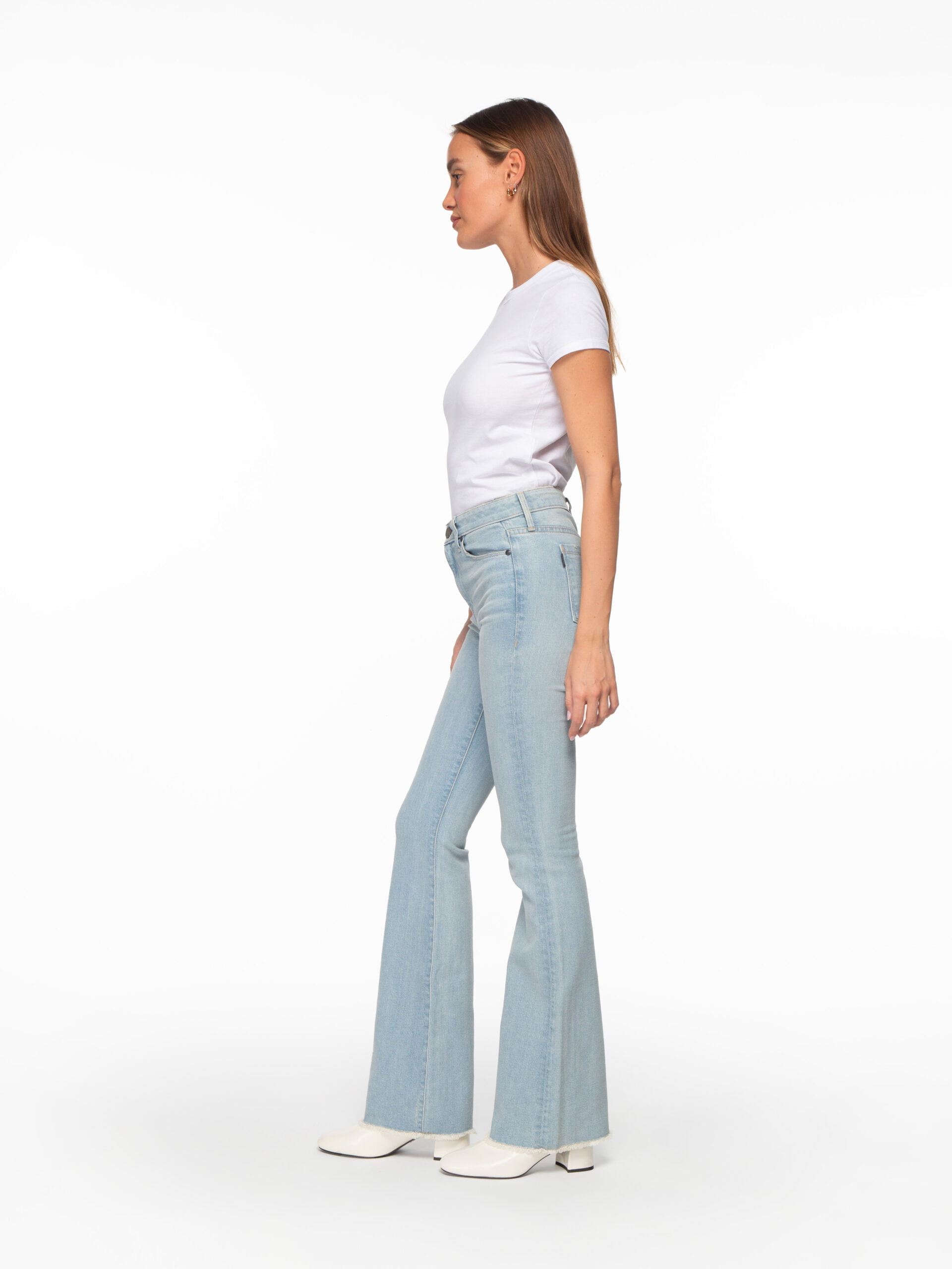 Bombshell Bell W/Raw Hem in Malibu