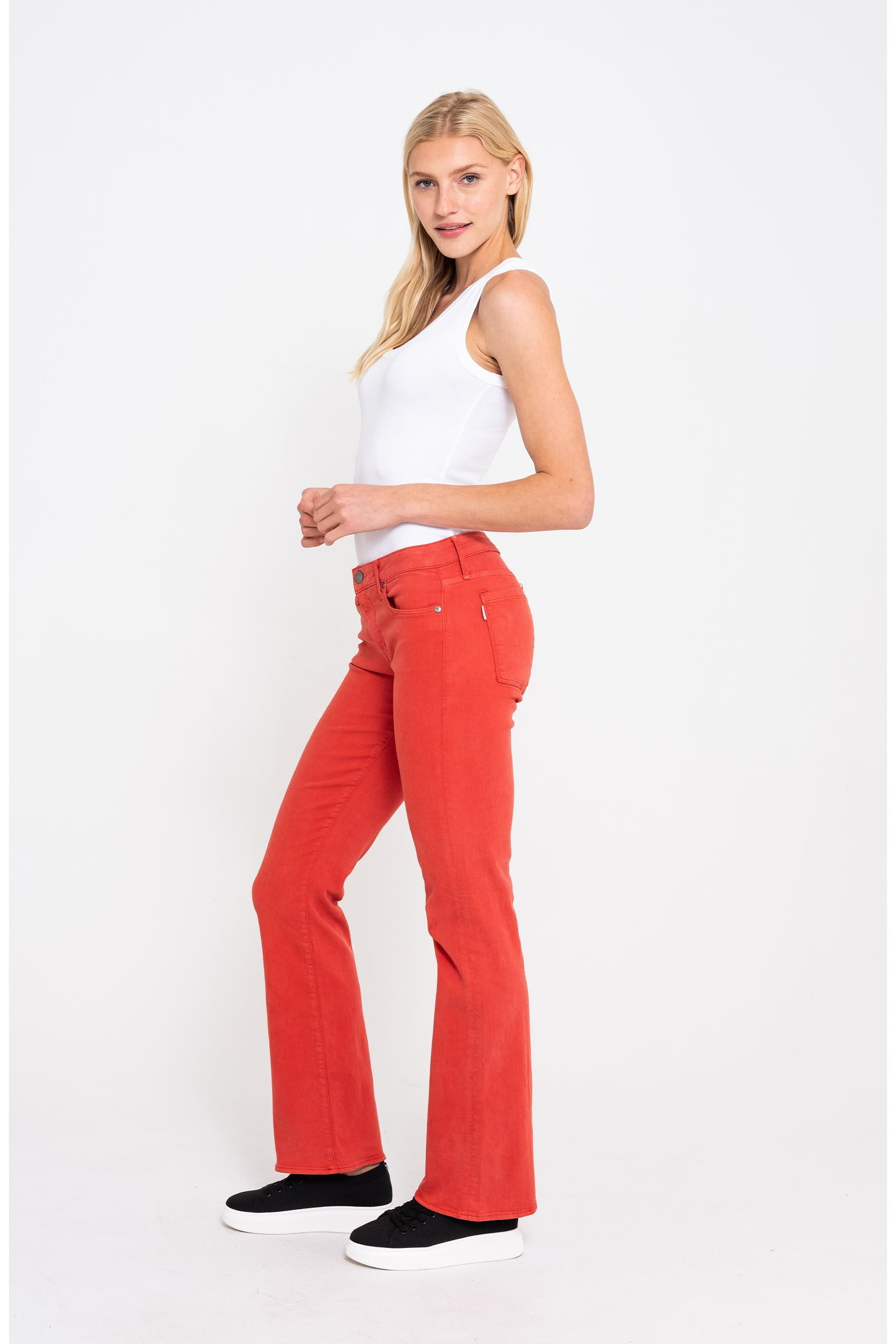 Bombshell Bell Pant in Watermelon