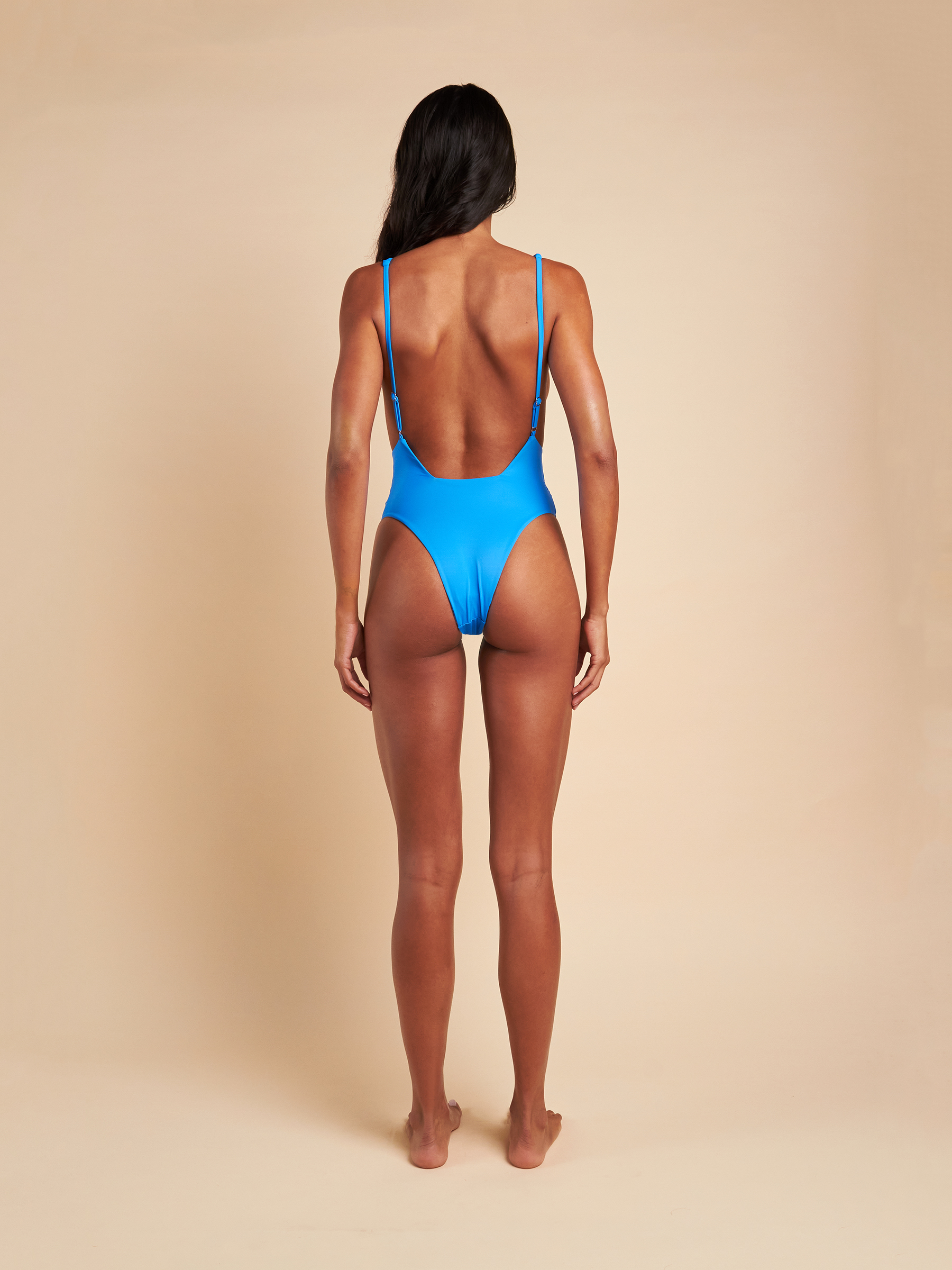 The Freddie "Allure" One Piece in Summer Sky