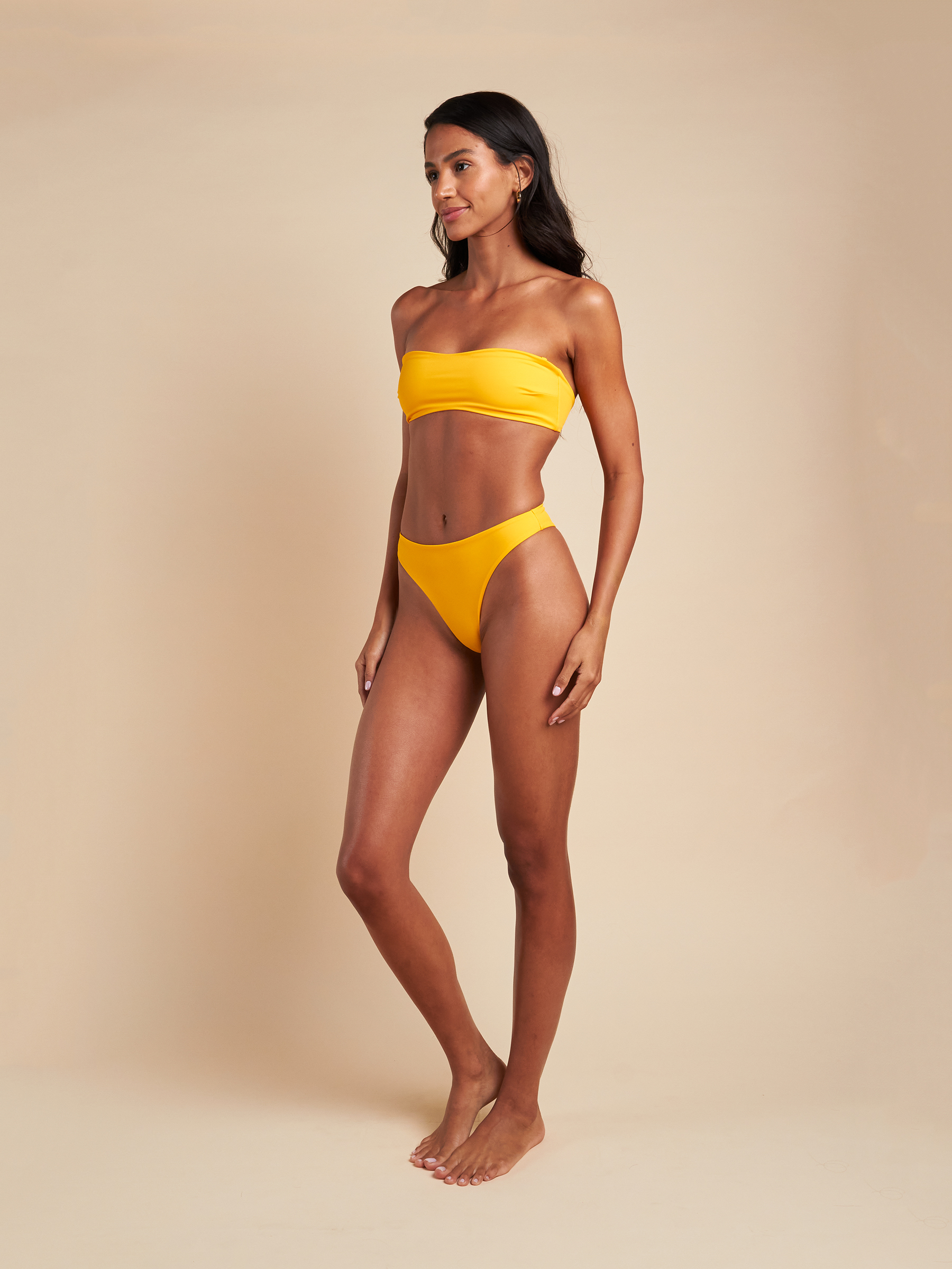 The Alexis "Allure" Bikini Bottom in Golden Hour