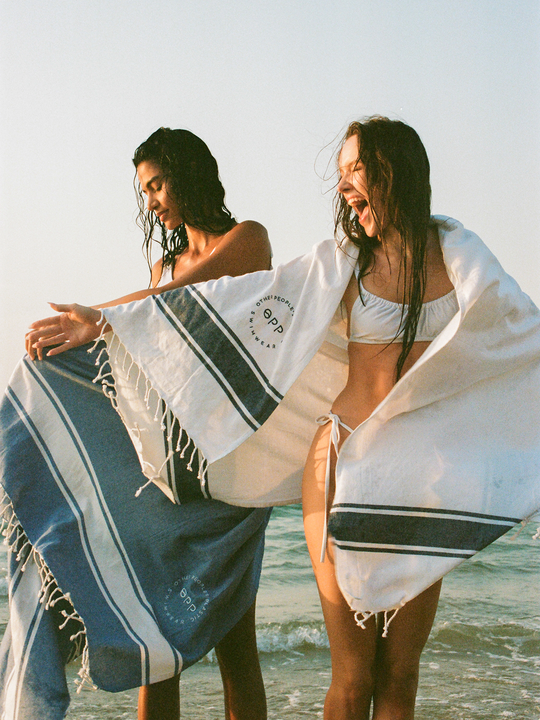 The Skylar Fouta in Coastal Blue