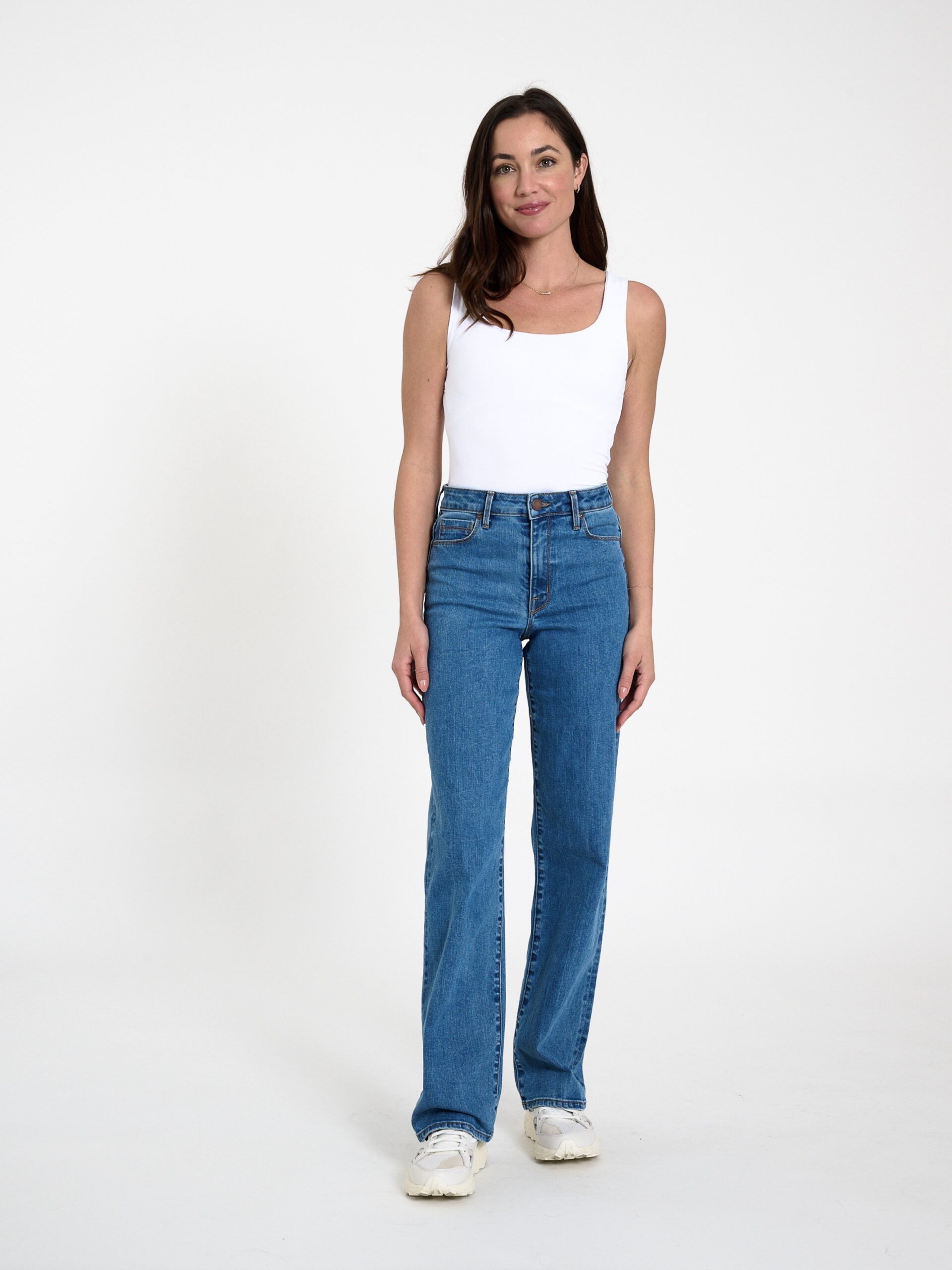 Bombshell Relaxed Straight Pant in Pacific